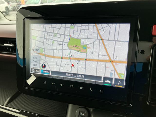 スペーシアカスタム ハイブリッドXSターボ メーカーオプション9インチナビ 全方位モニター ビルトインETC 前後ドラレコ 両側PSD 電動パーキングブレーキ ステアリングヒーター アダプティブクルーズコントロール シートヒーター(10枚目)