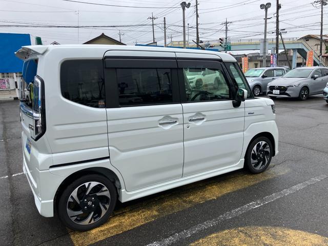 スペーシアカスタム ハイブリッドXSターボ メーカーオプション9インチナビ 全方位モニター ビルトインETC 前後ドラレコ 両側PSD 電動パーキングブレーキ ステアリングヒーター アダプティブクルーズコントロール シートヒーター(71枚目)