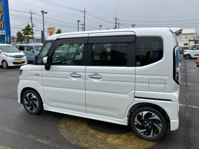 スペーシアカスタム ハイブリッドXSターボ メーカーオプション9インチナビ 全方位モニター ビルトインETC 前後ドラレコ 両側PSD 電動パーキングブレーキ ステアリングヒーター アダプティブクルーズコントロール シートヒーター(75枚目)