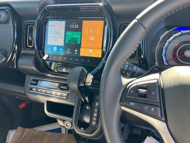 ハスラー ハイブリッドXターボ メーカーオプション9インチナビ コネクト対応通信機 全方位モニター 前後ドラレコ 前席シートヒーター アダプティブクルーズコントロール レーンアシスト ハイビームアシスト パドルシフト(12枚目)