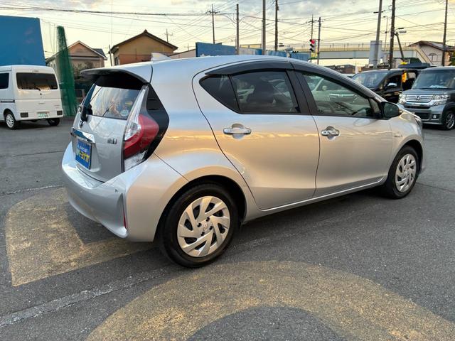 アクア Sスタイルブラック 純正ナビ TV Bluetooth コーナーセンサー LEDヘッドライト ビルトインETC スマートキー フロアマット ドアバイザー ステアリングスイッチ(46枚目)