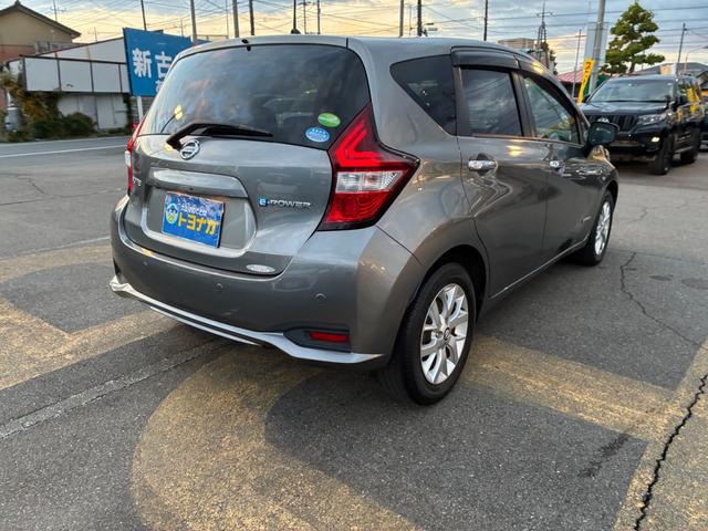 ノート e-パワー X 純正ナビ フルセグTV Bluetooth アラウンドビューモニター ドライブレコーダー コーナーセンサー ETC LEDヘッドライト フォグランプ アルミホイール フロアマット ドアバイザー(47枚目)