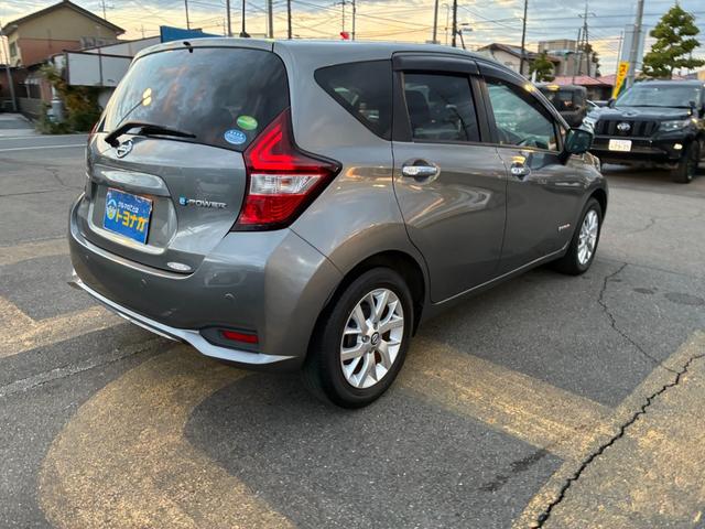 ノート e-パワー X 純正ナビ フルセグTV Bluetooth アラウンドビューモニター ドライブレコーダー コーナーセンサー ETC LEDヘッドライト フォグランプ アルミホイール フロアマット ドアバイザー(48枚目)