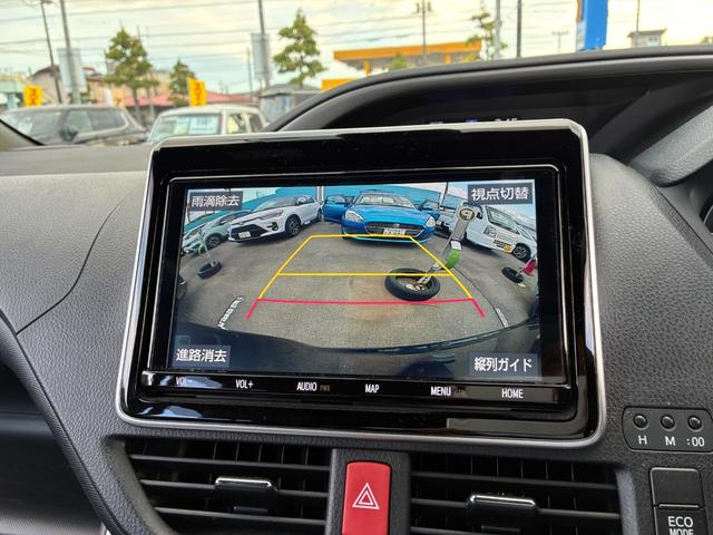 ヴォクシー ZS 純正9インチナビ バックカメラ 両側PSD ビルトインETC 前後ドライブレコーダー(6枚目)