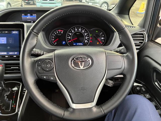 ヴォクシー ZS 純正9インチナビ バックカメラ 両側PSD ビルトインETC 前後ドライブレコーダー(8枚目)