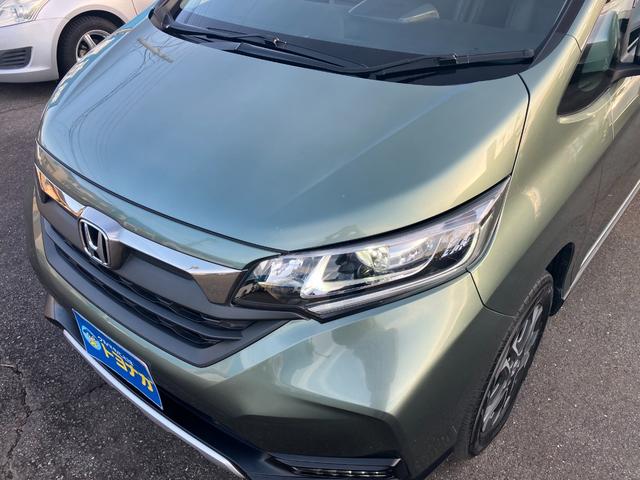 フリードハイブリッド ハイブリッド・クロスター 4WD 純正インターナビ バックカメラ 両側パワースライドドア アクティブコーナーライト 前後ドラレコ ビルトインETC ヒーター付きコンビシート LEDオートライト 雹凹(51枚目)