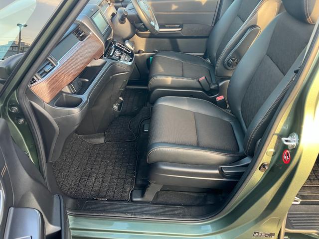 フリードハイブリッド ハイブリッド・クロスター 4WD 純正インターナビ バックカメラ 両側パワースライドドア アクティブコーナーライト 前後ドラレコ ビルトインETC ヒーター付きコンビシート LEDオートライト 雹凹(68枚目)