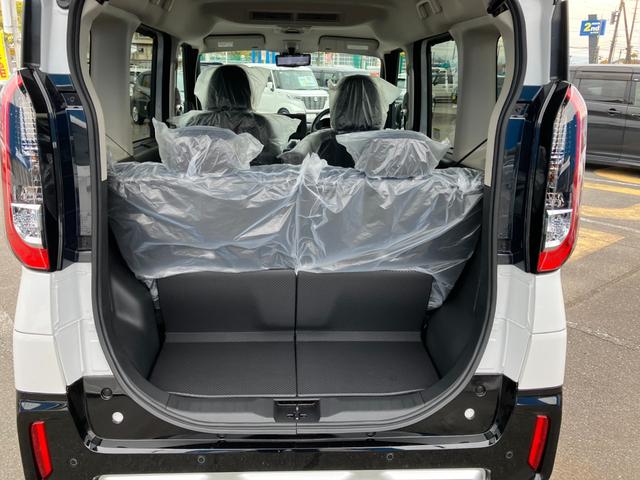 デリカミニ G プレミアム アラウンドビューモニター 両側電動スライドドア LEDヘッドライト フォグランプ コーナーセンサー シートヒーター クルーズコントロール オートエアコン ステアリングヒーター アルミホイール 雹凹み(28枚目)