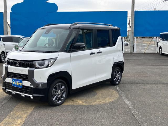 デリカミニ G プレミアム アラウンドビューモニター 両側電動スライドドア LEDヘッドライト フォグランプ コーナーセンサー シートヒーター クルーズコントロール オートエアコン ステアリングヒーター アルミホイール 雹凹み(35枚目)