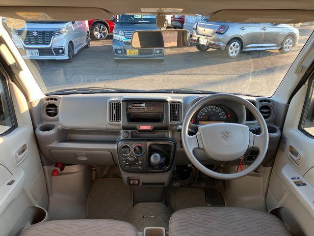 エブリイ ＰＡリミテッド　タイヤ新品　５速マニュアル　パートタイム４ＷＤ　両側スライドドア　キーレスエントリー　パワーウィンドウ　ワンオーナー　ＡＢＳ　ＳＲＳエアバッグ　オーバーヘッドシェルフ（7枚目）