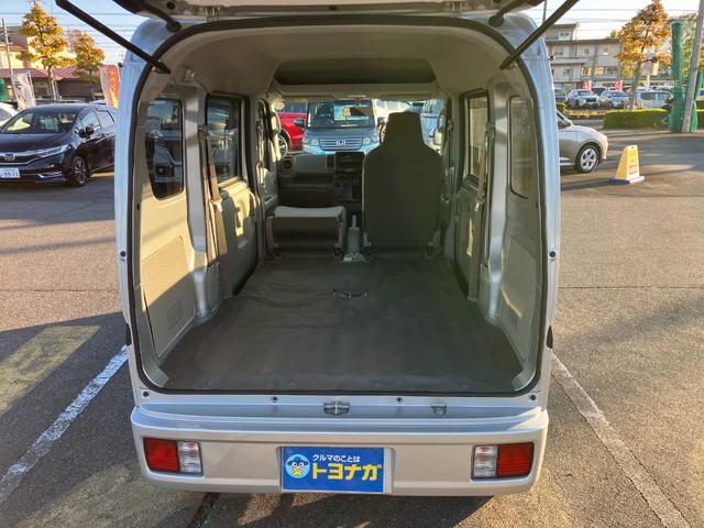 エブリイ ＰＡリミテッド　タイヤ新品　５速マニュアル　パートタイム４ＷＤ　両側スライドドア　キーレスエントリー　パワーウィンドウ　ワンオーナー　ＡＢＳ　ＳＲＳエアバッグ　オーバーヘッドシェルフ（62枚目）