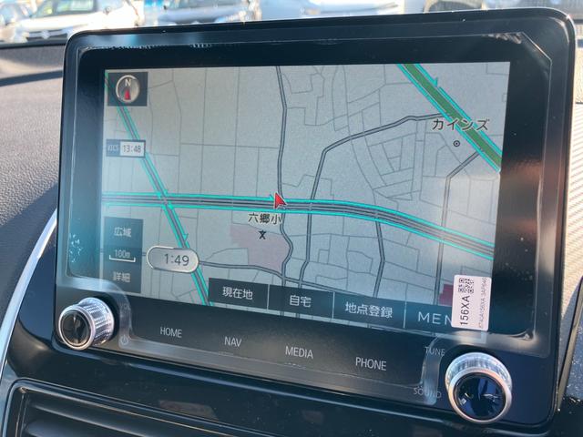 エクリプスクロスＰＨＥＶ Ｐ　４ＷＤ　スマートフォン連携ナビ　フルセグＴＶ　マルチアラウンドモニター　マイパイロット　ＬＥＤ　パワーシート　シートヒーター　ステアリングヒーター　クルーズコントロール　パワーバックドア　雹凹（10枚目）