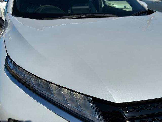 エクリプスクロスＰＨＥＶ Ｐ　４ＷＤ　ルーフレール　スマートフォン連携ナビ　フルセグＴＶ　マルチアラウンドモニター　マイパイロット　ＬＥＤ　Ｐシート　前席後席シートヒーター　ステアリングヒーター　　パワーバックドア　雹凹（34枚目）