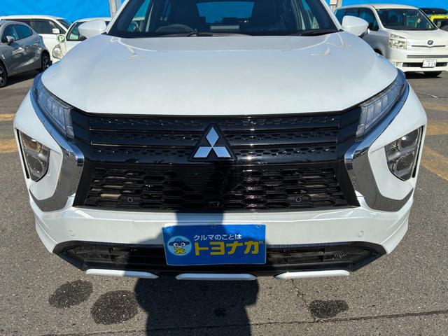エクリプスクロスＰＨＥＶ Ｐ　４ＷＤ　ルーフレール　スマートフォン連携ナビ　フルセグＴＶ　マルチアラウンドモニター　マイパイロット　ＬＥＤ　Ｐシート　前席後席シートヒーター　ステアリングヒーター　　パワーバックドア　雹凹（63枚目）