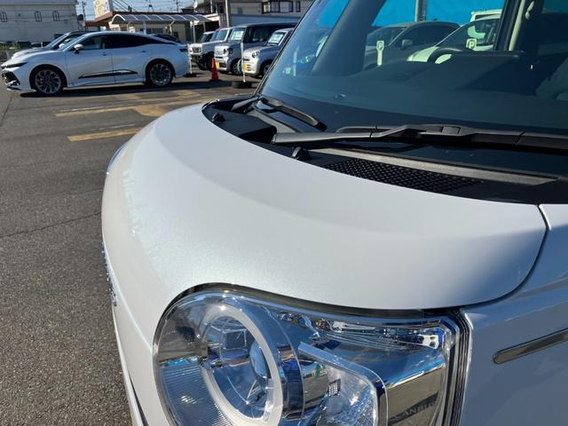 ムーヴキャンバス セオリーＧ　ナビ　フルセグＴＶ　バックカメラ　両側パワースライドドア　ＬＥＤオートライト　フォグランプ　コーナーセンサー　シートヒーター　フロアマット　ドアバイザー　ステアリングスイッチ　　雹凹（30枚目）