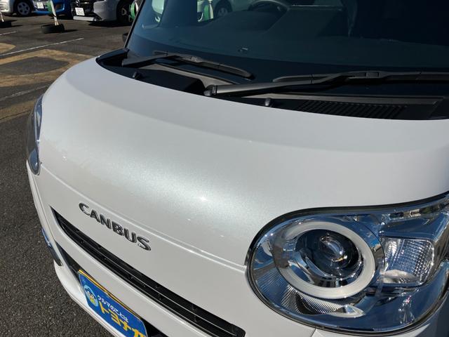 ムーヴキャンバス セオリーＧ　ナビ　フルセグＴＶ　バックカメラ　両側パワースライドドア　ＬＥＤオートライト　フォグランプ　コーナーセンサー　シートヒーター　フロアマット　ドアバイザー　ステアリングスイッチ　　雹凹（31枚目）