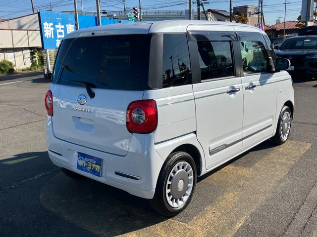 ムーヴキャンバス セオリーＧ　ナビ　フルセグＴＶ　バックカメラ　両側パワースライドドア　ＬＥＤオートライト　フォグランプ　コーナーセンサー　シートヒーター　フロアマット　ドアバイザー　ステアリングスイッチ　　雹凹（59枚目）