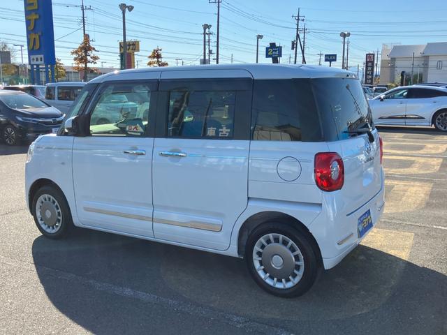 ムーヴキャンバス セオリーＧ　ナビ　フルセグＴＶ　バックカメラ　両側パワースライドドア　ＬＥＤオートライト　フォグランプ　コーナーセンサー　シートヒーター　フロアマット　ドアバイザー　ステアリングスイッチ　　雹凹（64枚目）