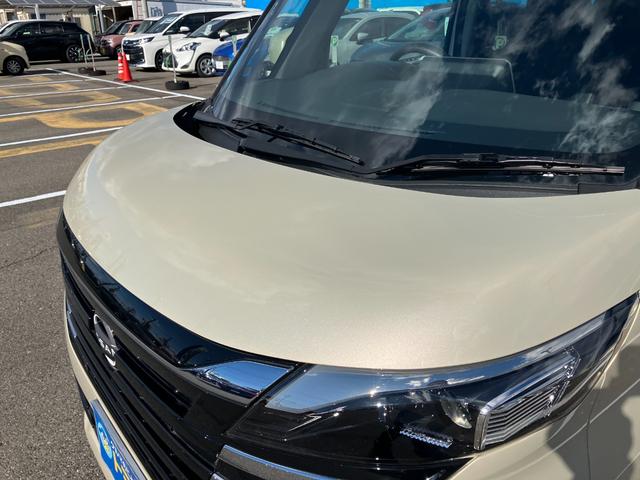 ルークス ハイウェイスター　Ｇターボプロパイロットエディション　純正９インチナビ　フルセグＴＶ　アラウンドビューモニター　デジタルインナーミラー　ハンズフリーオートスライド　ナビ連動ドラレコ　サーキュレーター　ＥＴＣ　　両側電動スライド　　　雹凹（34枚目）