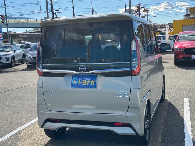 ルークス ハイウェイスター　Ｇターボプロパイロットエディション　純正９インチナビ　フルセグＴＶ　アラウンドビューモニター　デジタルインナーミラー　ハンズフリーオートスライド　ナビ連動ドラレコ　サーキュレーター　ＥＴＣ　　両側電動スライド　　　雹凹（62枚目）