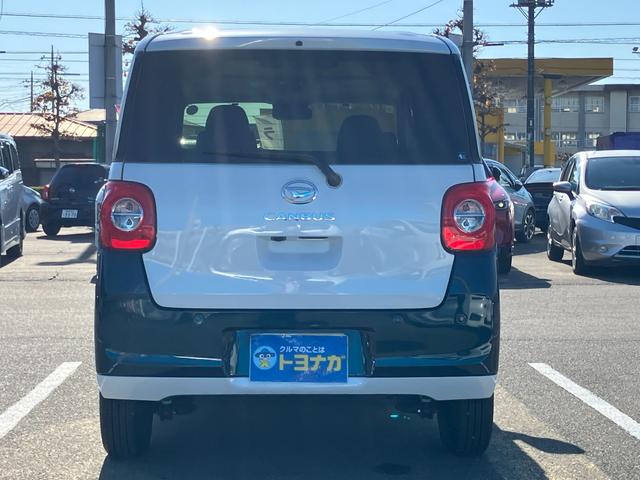 ムーヴキャンバス ストライプスＧ　ナビ　フルセグＴＶ　バックカメラ　両側電動スライドドア　ＬＥＤヘッドライト　フォグランプ　シートヒーター　コーナーセンサー　フロアマット　オートハイビーム　ステアリングスイッチ（5枚目）