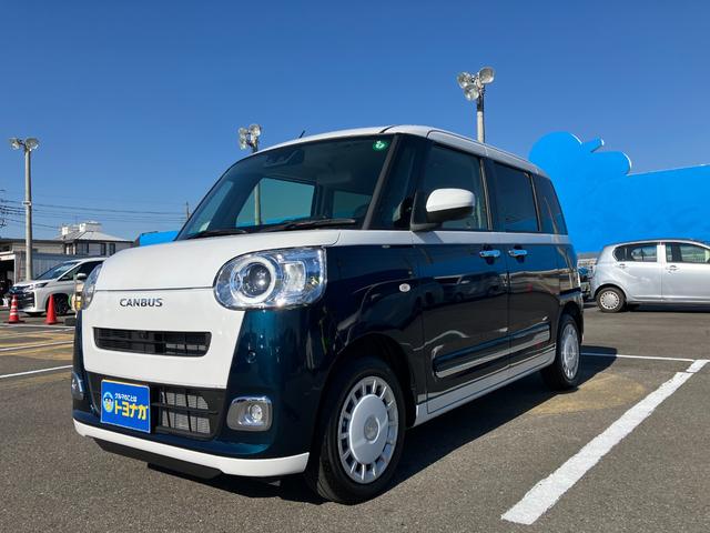 ムーヴキャンバス ストライプスＧ　ナビ　フルセグＴＶ　バックカメラ　両側電動スライドドア　ＬＥＤヘッドライト　フォグランプ　シートヒーター　コーナーセンサー　フロアマット　オートハイビーム　ステアリングスイッチ（34枚目）