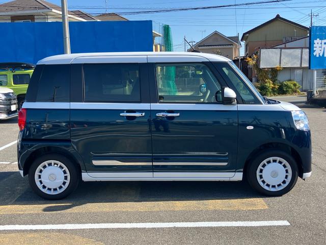 ムーヴキャンバス ストライプスＧ　ナビ　フルセグＴＶ　バックカメラ　両側電動スライドドア　ＬＥＤヘッドライト　フォグランプ　シートヒーター　コーナーセンサー　フロアマット　オートハイビーム　ステアリングスイッチ（40枚目）