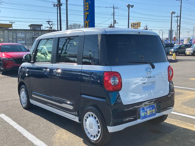 ムーヴキャンバス ストライプスＧ　ナビ　フルセグＴＶ　バックカメラ　両側電動スライドドア　ＬＥＤヘッドライト　フォグランプ　シートヒーター　コーナーセンサー　フロアマット　オートハイビーム　ステアリングスイッチ（45枚目）