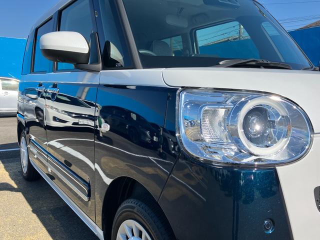 ムーヴキャンバス ストライプスＧ　ナビ　フルセグＴＶ　バックカメラ　両側電動スライドドア　ＬＥＤヘッドライト　フォグランプ　シートヒーター　コーナーセンサー　フロアマット　オートハイビーム　ステアリングスイッチ（52枚目）