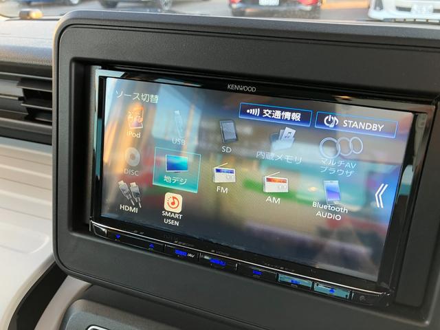 スペーシア ハイブリッドG メモリーナビ フルセグTV バックカメラ 前後ドライブレコーダー ETC Bluetooth接続 リアソナー スマートキー オートエアコン レーンアシスト フロアマット サイドバイザー(10枚目)