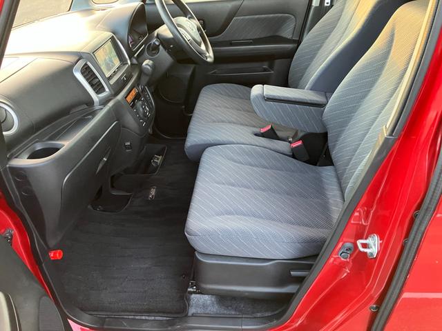 フレアワゴン ＸＳ　メモリーナビ　ＴＶ　シートヒーター　タイヤ４本新品　ステアリングスイッチ　オートエアコン　スマートキー　パワースライドドア　スズキセーフティーサポート　フロアマット　サイドバイザー　雹凹（34枚目）