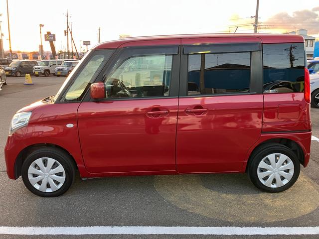 フレアワゴン ＸＳ　メモリーナビ　ＴＶ　シートヒーター　タイヤ４本新品　ステアリングスイッチ　オートエアコン　スマートキー　パワースライドドア　スズキセーフティーサポート　フロアマット　サイドバイザー　雹凹（67枚目）