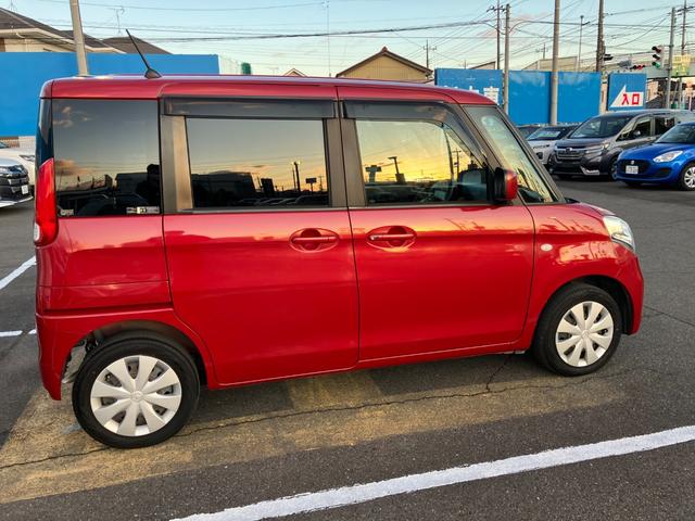 フレアワゴン ＸＳ　メモリーナビ　ＴＶ　シートヒーター　タイヤ４本新品　ステアリングスイッチ　オートエアコン　スマートキー　パワースライドドア　スズキセーフティーサポート　フロアマット　サイドバイザー　雹凹（73枚目）