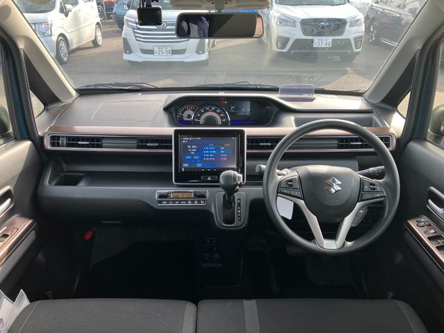 ワゴンＲカスタムＺ ハイブリッドＺＸ　純正８インチナビ　全方位モニター　フルセグＴＶ　アダプティブクルーズコントロール　ステアリングオーディオスイッチ　前後ドラレコ　シートヒーター　シートリフター　チルトステアリング（8枚目）