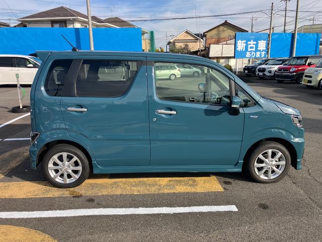 ワゴンＲカスタムＺ ハイブリッドＺＸ　純正８インチナビ　全方位モニター　フルセグＴＶ　アダプティブクルーズコントロール　ステアリングオーディオスイッチ　前後ドラレコ　シートヒーター　シートリフター　チルトステアリング（44枚目）