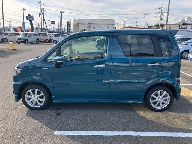 ワゴンＲカスタムＺ ハイブリッドＺＸ　純正８インチナビ　全方位モニター　フルセグＴＶ　アダプティブクルーズコントロール　ステアリングオーディオスイッチ　前後ドラレコ　シートヒーター　シートリフター　チルトステアリング（50枚目）