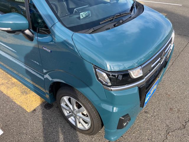 ワゴンＲカスタムＺ ハイブリッドＺＸ　純正８インチナビ　全方位モニター　フルセグＴＶ　アダプティブクルーズコントロール　ステアリングオーディオスイッチ　前後ドラレコ　シートヒーター　シートリフター　チルトステアリング（53枚目）