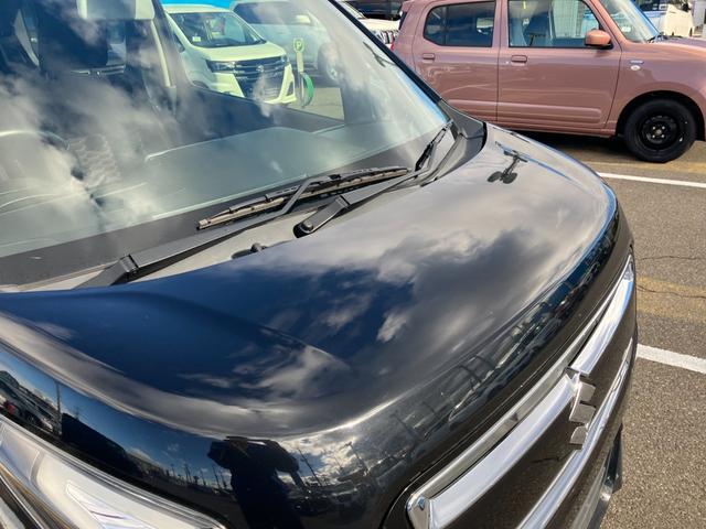 ワゴンＲスティングレー ハイブリッドＴ　純正８インチナビ　フルセグＴＶ　全方位モニター　ＬＥＤヘッドライト　フォグランプ　シートヒーター　スマートキー　クルーズコントロール　ビルトインＥＴＣ　パドルシフト　ＣＤ／ＤＶＤ再生不可　雹凹（33枚目）