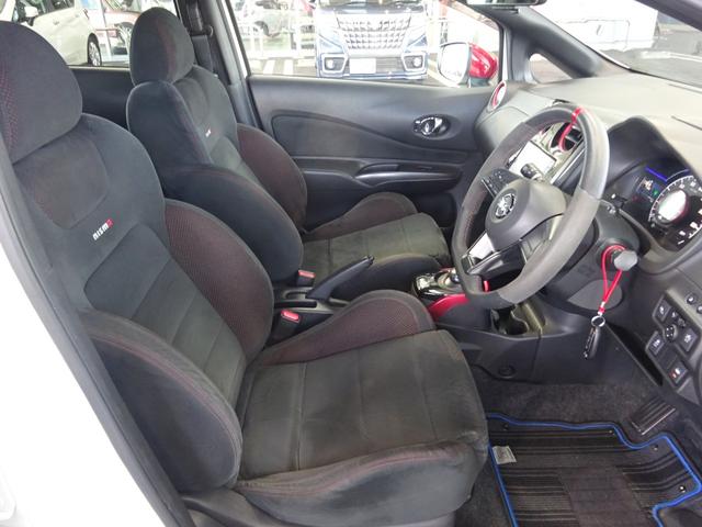 ノート e-パワーニスモ 純正SDナビ フルセグTV アラウンドビューモニター デジタルインナーミラー LEDヘッドライト ETC エマージェンシーブレーキ バックフォグ インテリジェントキー クリアランスソナー(6枚目)