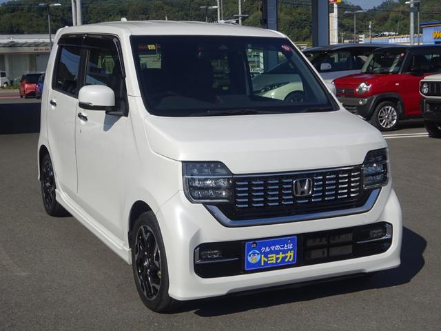 N-WGNカスタム L・ターボホンダセンシング 地デジフルセグTV純正8インチナビゲーションBluetooth ETC車載器 バックカメラ 15インチアルミホイール LEDヘッドライト 運転席シートヒーター キーレスプッシュスタート スマートキー(6枚目)