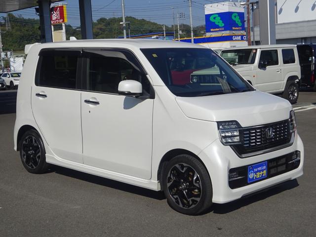 N-WGNカスタム L・ターボホンダセンシング 地デジフルセグTV純正8インチナビゲーションBluetooth ETC車載器 バックカメラ 15インチアルミホイール LEDヘッドライト 運転席シートヒーター キーレスプッシュスタート スマートキー(7枚目)
