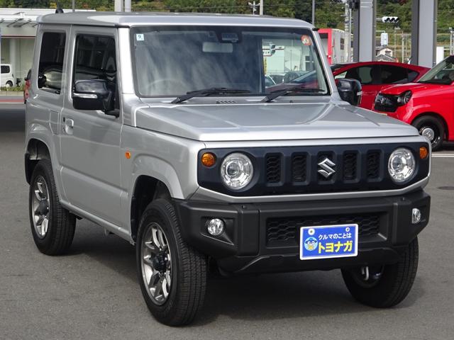 ジムニー XC 地デジフルセグTVメモリーナビゲーション LEDヘッドライト ETC車載器 デュアルセンサーブレーキサポート 4WD ターボ 5速マニュアル車 シートヒーター クルーズコントロール 純正アルミホイール(6枚目)