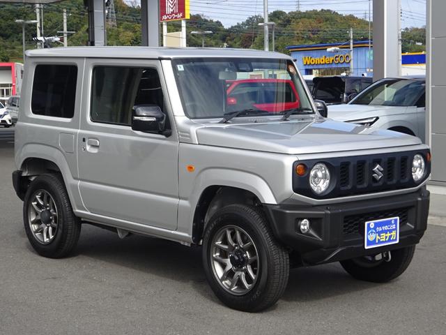 ジムニー XC 地デジフルセグTVメモリーナビゲーション LEDヘッドライト ETC車載器 デュアルセンサーブレーキサポート 4WD ターボ 5速マニュアル車 シートヒーター クルーズコントロール 純正アルミホイール(7枚目)