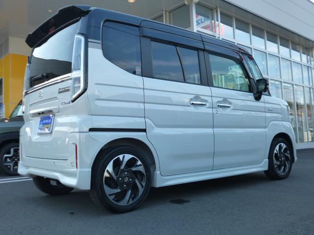 スペーシアカスタム ハイブリッドＸＳターボ　４ＷＤ　全方位モニター付９インチメモリーナビ　フルセグＴＶ　前後ドライブレコーダー　ビルトインＥＴＣ　両側電動スライドドア　シートヒーター　ステアリングヒーター　スペアキー　ワンオーナー（19枚目）