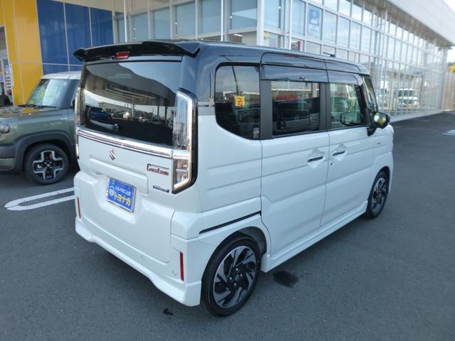 スペーシアカスタム ハイブリッドＸＳターボ　４ＷＤ　全方位モニター付９インチメモリーナビ　フルセグＴＶ　前後ドライブレコーダー　ビルトインＥＴＣ　両側電動スライドドア　シートヒーター　ステアリングヒーター　スペアキー　ワンオーナー（20枚目）