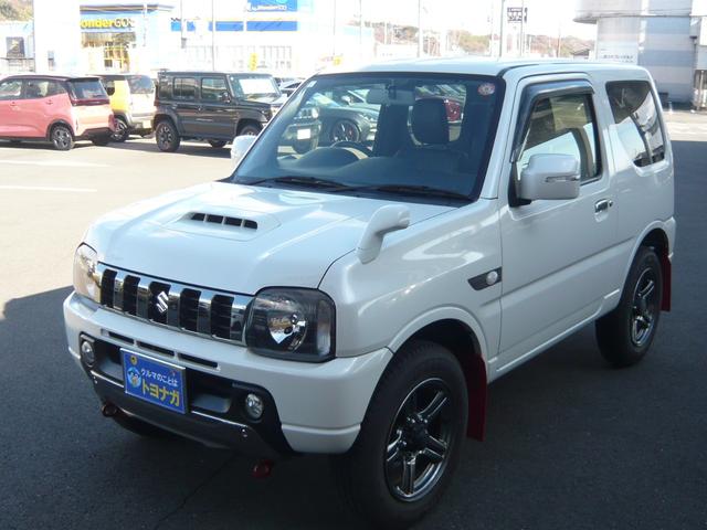 ジムニー ランドベンチャー　特別仕様車ランドベンチャー　シートヒーター　フォグランプ　純正１６インチアルミホイール　社外ナビ（パイオニアＡＶＩＣ　ＲＺ７１２）　ＴＶ　ＤＶＤ再生　ＣＤ　Ｂｌｕｅｔｏｏｔｈ　ステアリングスイッチ（2枚目）