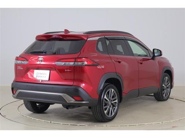 カローラクロス ハイブリッド　Ｚ　ＰＣＳ　フルセグテレビ　ＬＥＤヘッドライト　Ｂカメラ　ナビ・ＴＶ　インテリジェントキー　パワーシート　キーフリー　ドライブレコーダー　アルミホイール　ＡＣ１００Ｖ　ＥＴＣ　盗難防止　オートエアコン（3枚目）