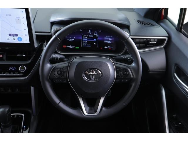 カローラクロス ハイブリッド　Ｚ　ＰＣＳ　フルセグテレビ　ＬＥＤヘッドライト　Ｂカメラ　ナビ・ＴＶ　インテリジェントキー　パワーシート　キーフリー　ドライブレコーダー　アルミホイール　ＡＣ１００Ｖ　ＥＴＣ　盗難防止　オートエアコン（10枚目）