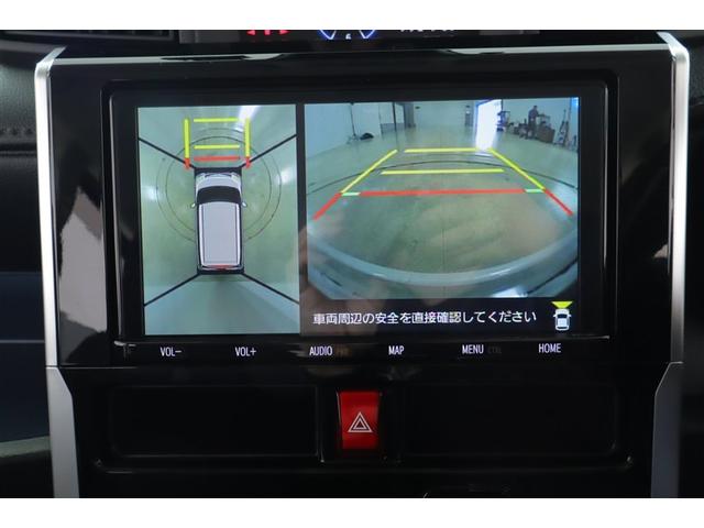 ルーミー カスタムG-T 助手席エアバック 両側オートスライドドア スマートキープッシュスタート LEDライト 1オーナー 横滑り防止機能 クルコン 点検記録簿 ETC付 アルミホイール キーレス DVD ドラレコ ナビ&TV(7枚目)