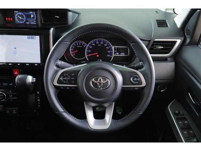 ルーミー カスタムG-T 助手席エアバック 両側オートスライドドア スマートキープッシュスタート LEDライト 1オーナー 横滑り防止機能 クルコン 点検記録簿 ETC付 アルミホイール キーレス DVD ドラレコ ナビ&TV(10枚目)